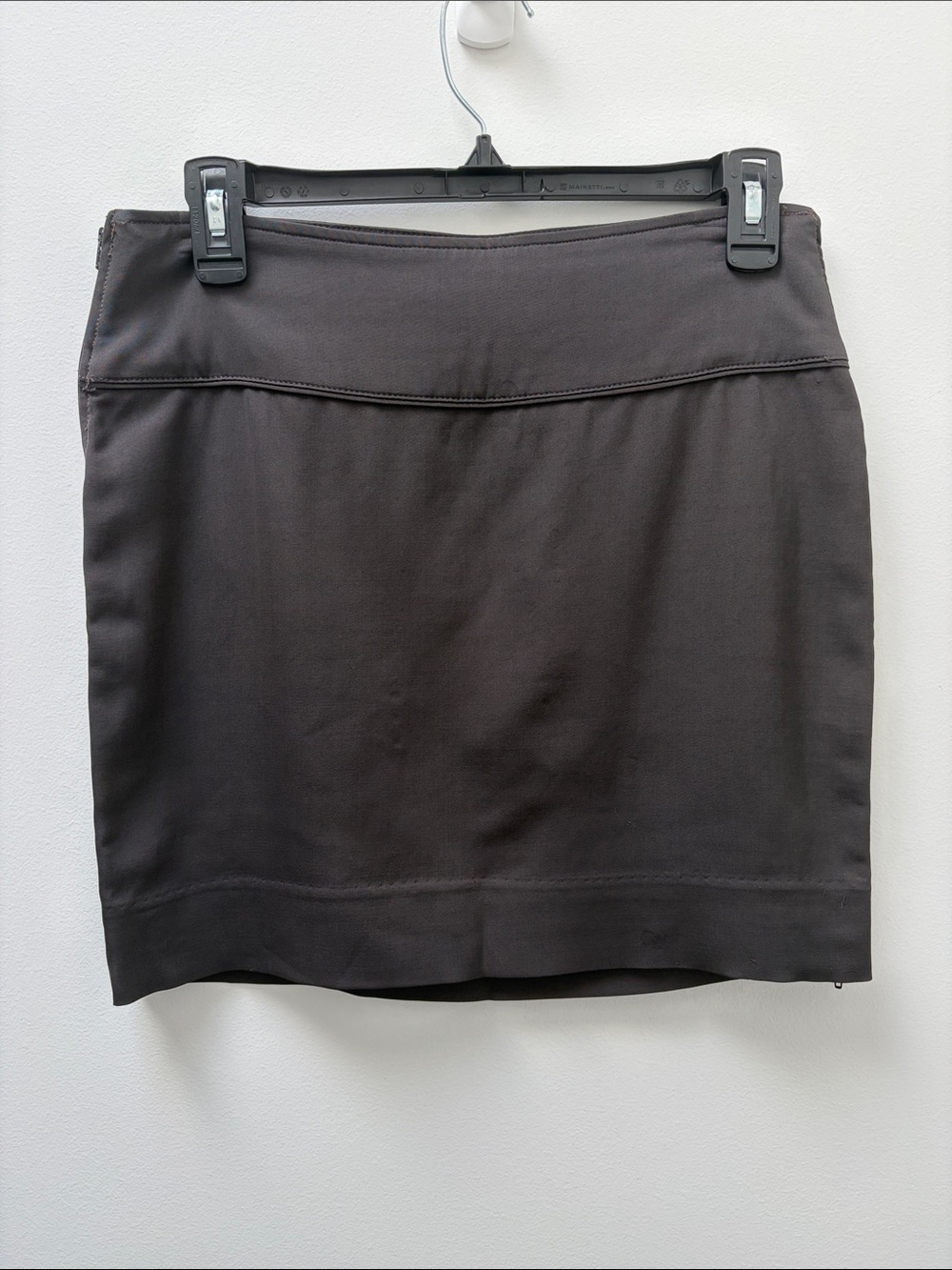 Elizabeth and James Vintage Double Zipper Mini Skirt Size 4 Y2K 2000s